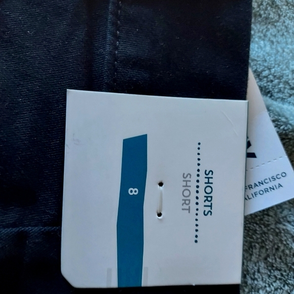 Brand New Black Old Navy Shorts Size 8 - Picture 1 of 4